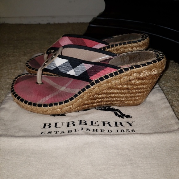 Burberry Shoes - Burberry Wedge heel Sandals